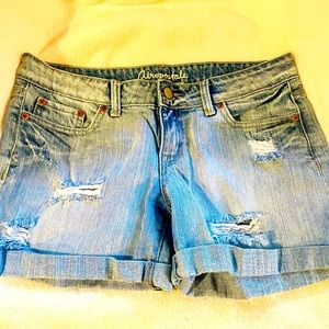 Aeropostale women’s and/or Junior’s Boyfriend Distressed Shorts